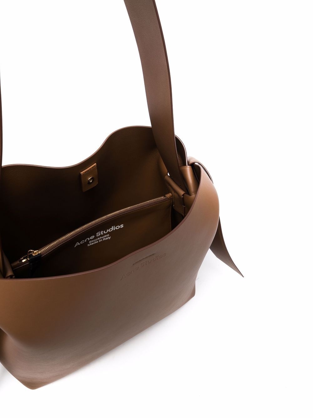 Midi knotted shoulder bag - 5