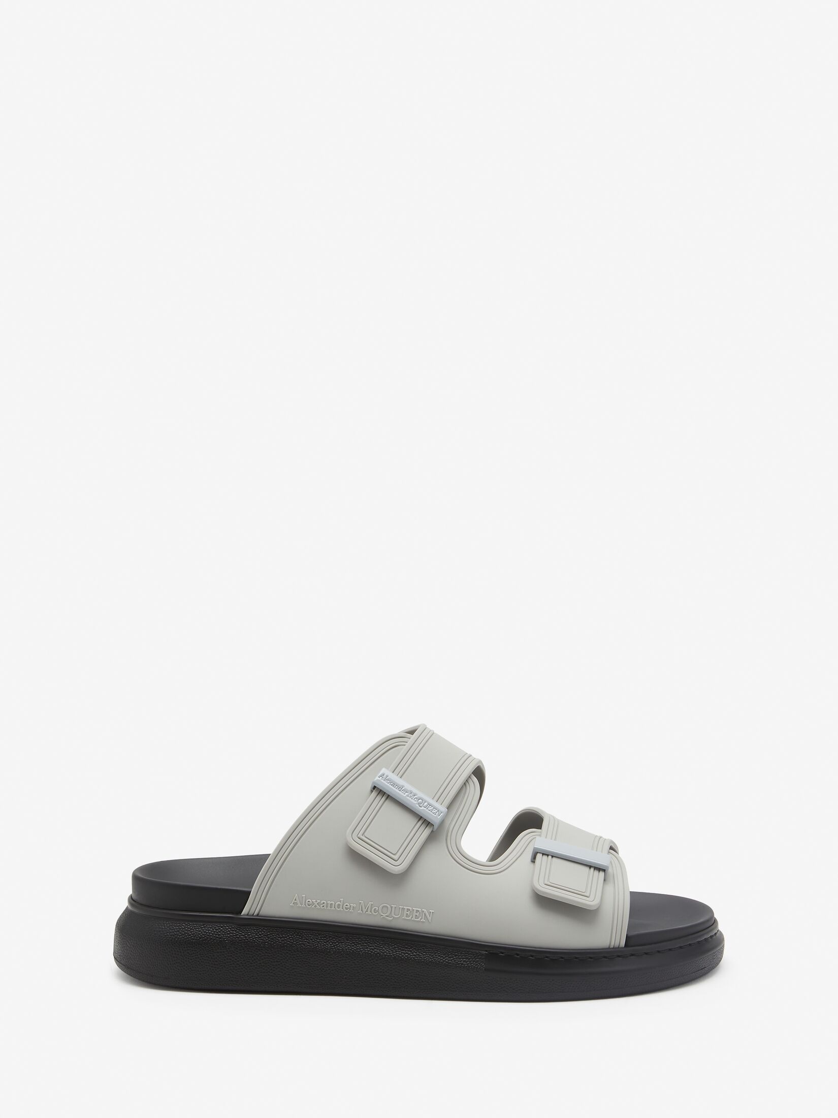 Men's Hybrid Slide in Ash Grey - 1