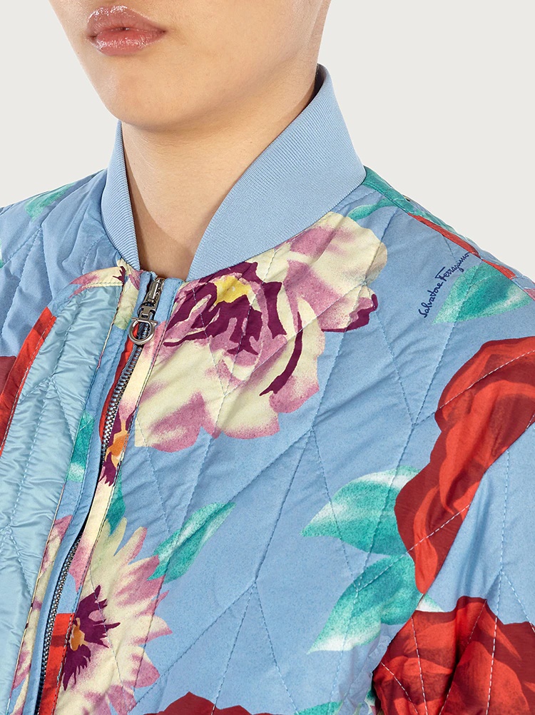 QUILTED BLOUSON - 5