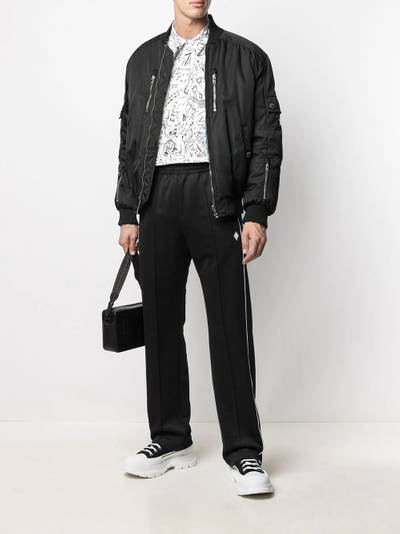 Marcelo Burlon County Of Milan Cross loose track pants outlook