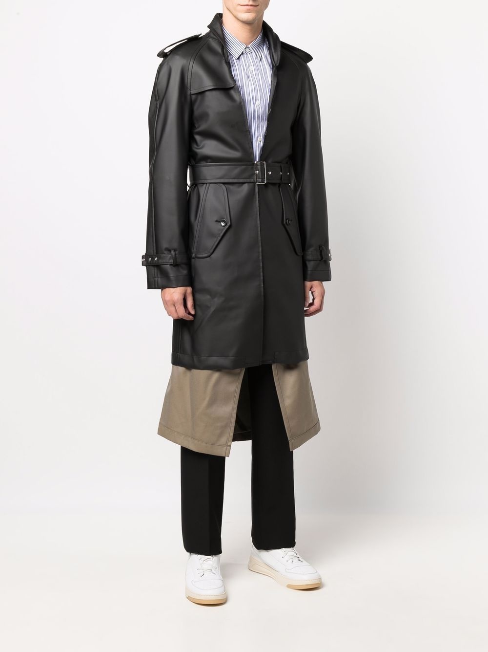 two-tone reversible coat - 3