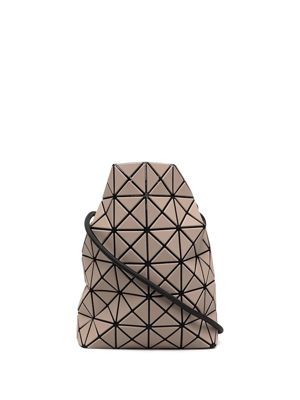 geometric panelled bucket bag - 1