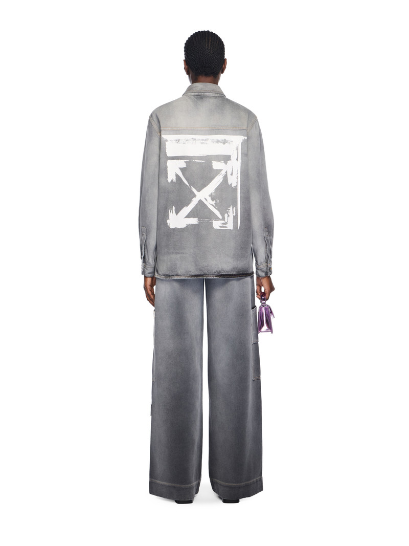 Ink Arrow Denim Shirt Jacket 4