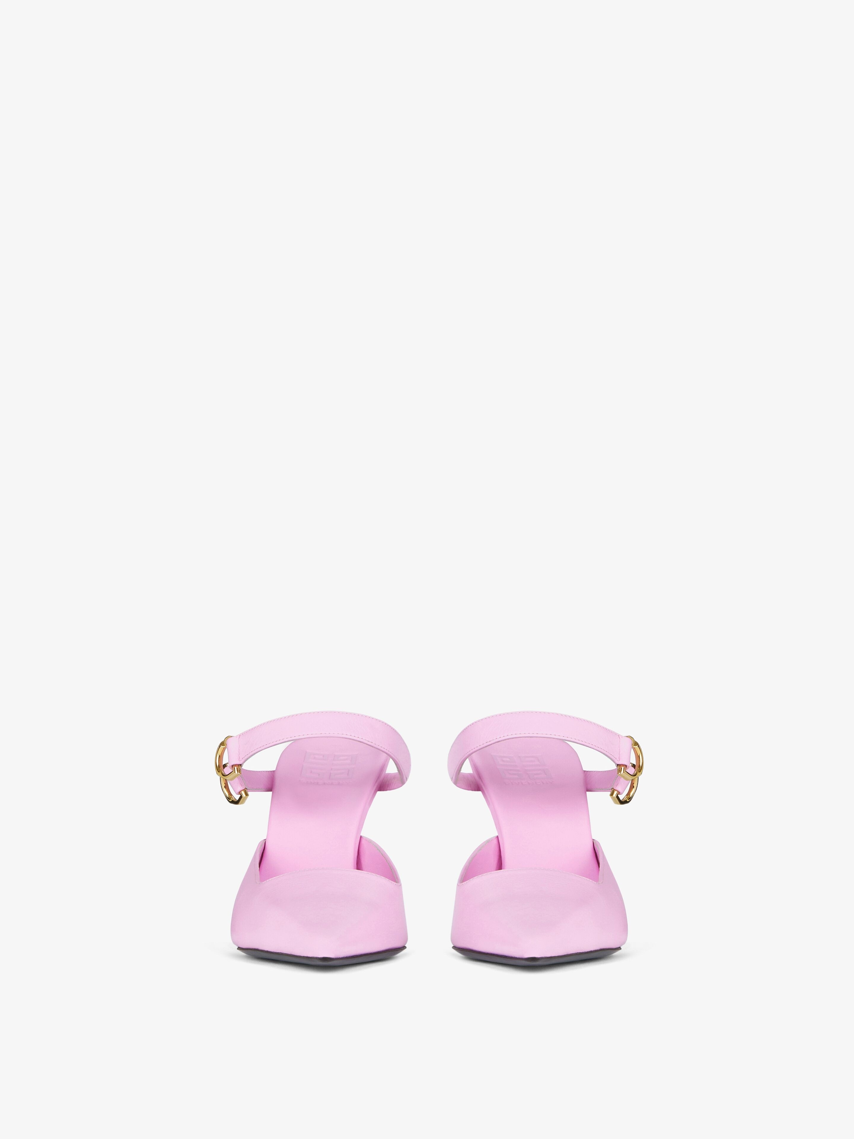 VOYOU SLINGBACKS IN LEATHER - 2