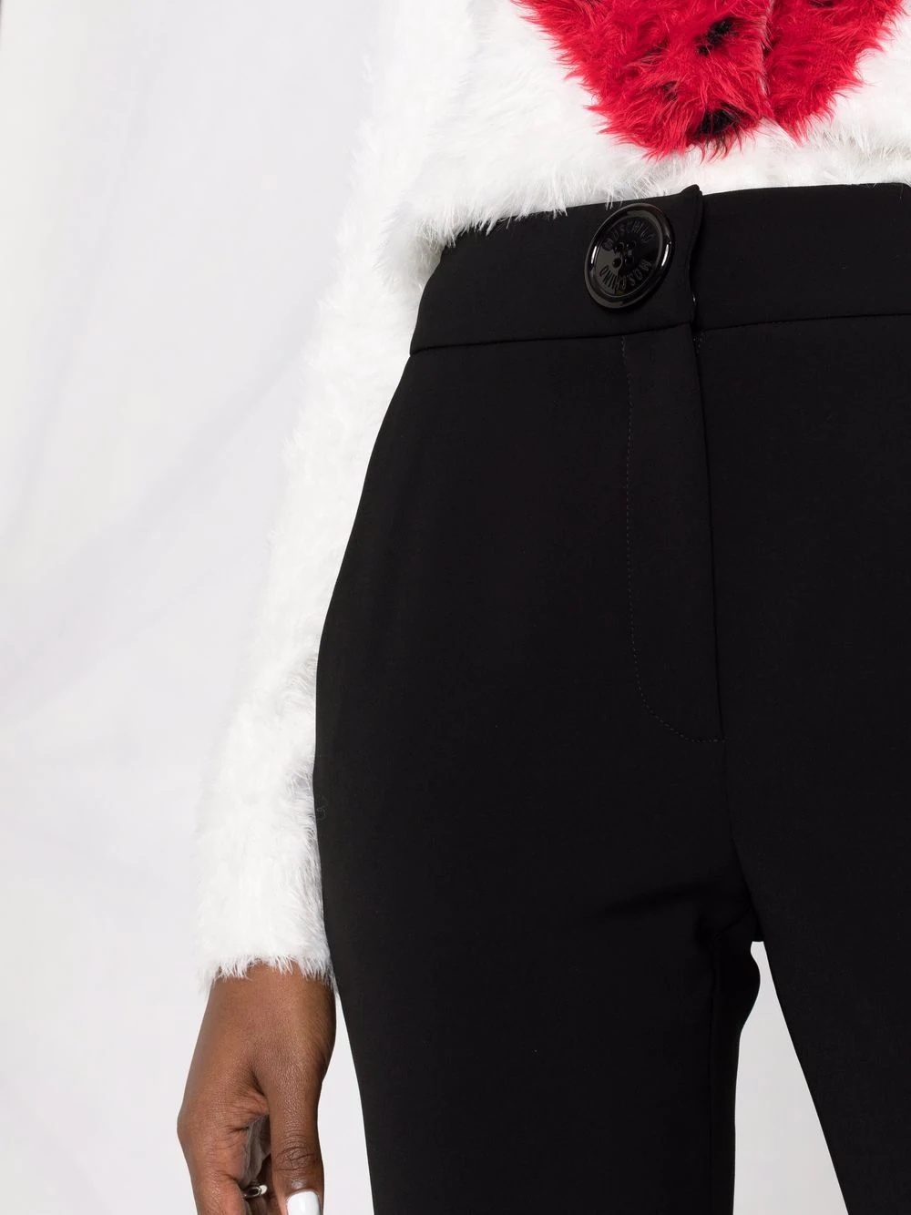 high waist flared trousers - 5