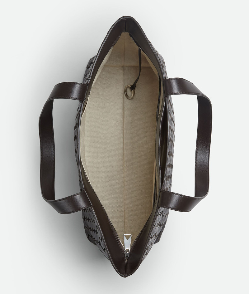 Large Intrecciato Zipped Tote 3