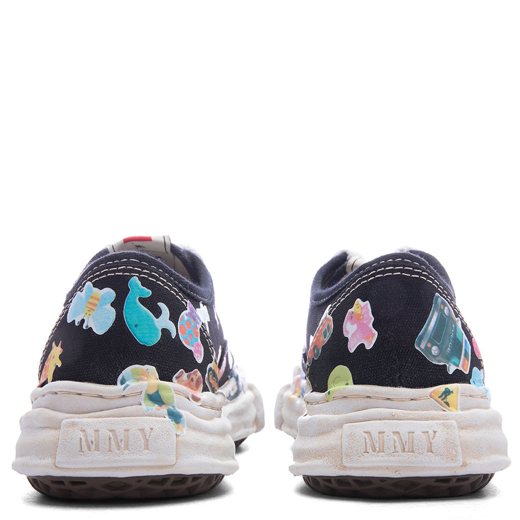 BAKER LOW OG SOLE CANVAS STICKERS PRINT - BLACK - 4