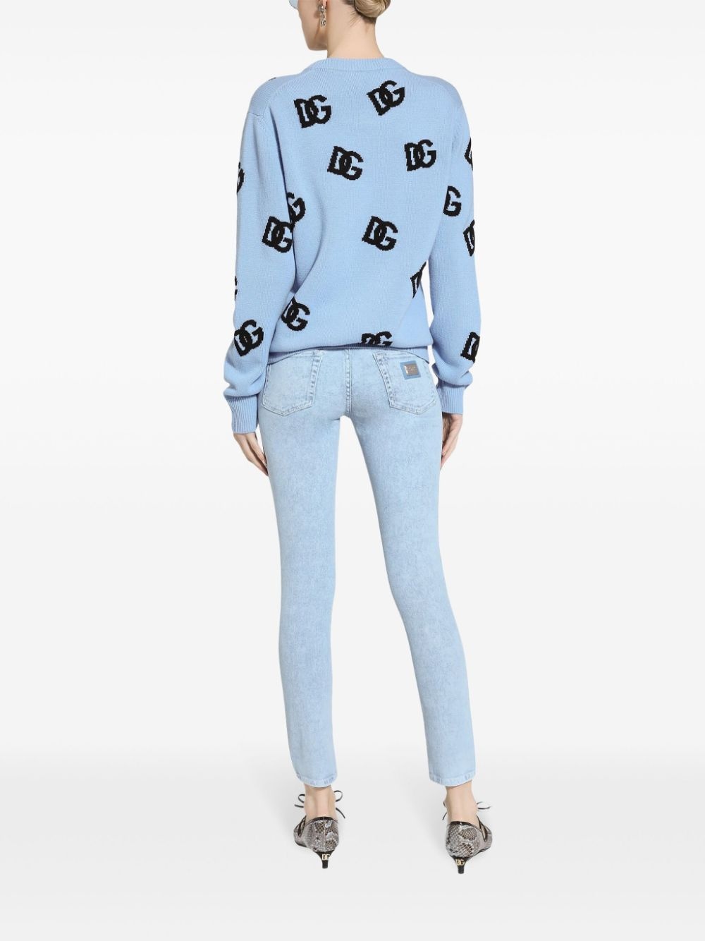 logo embroidered jumper - 4