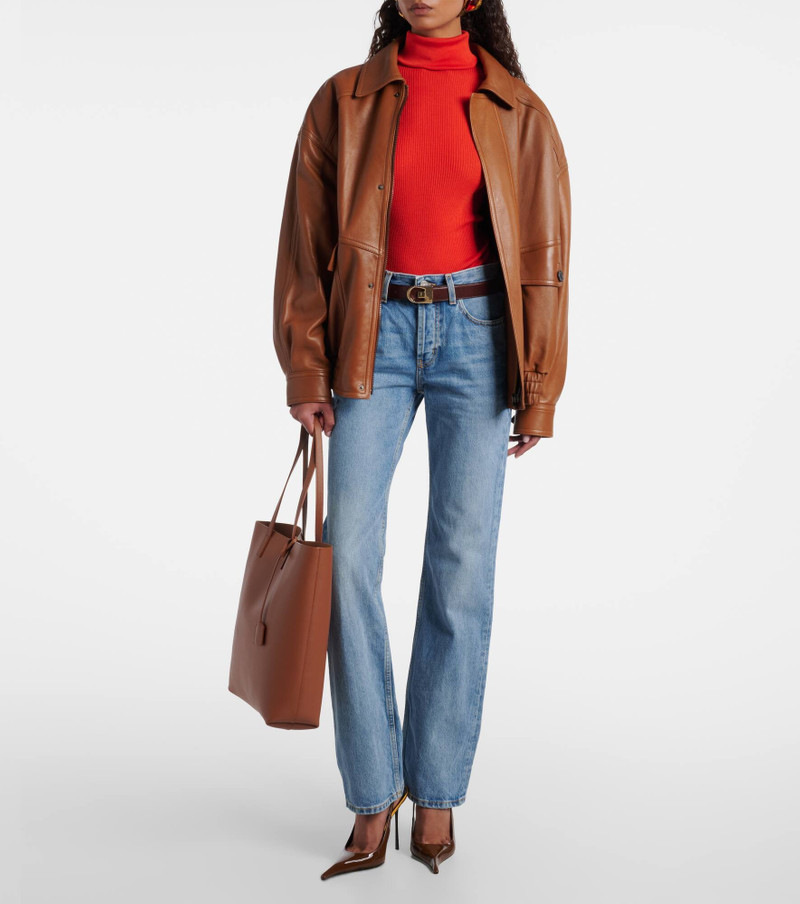 SAINT LAURENT Shopping leather tote bag outlook