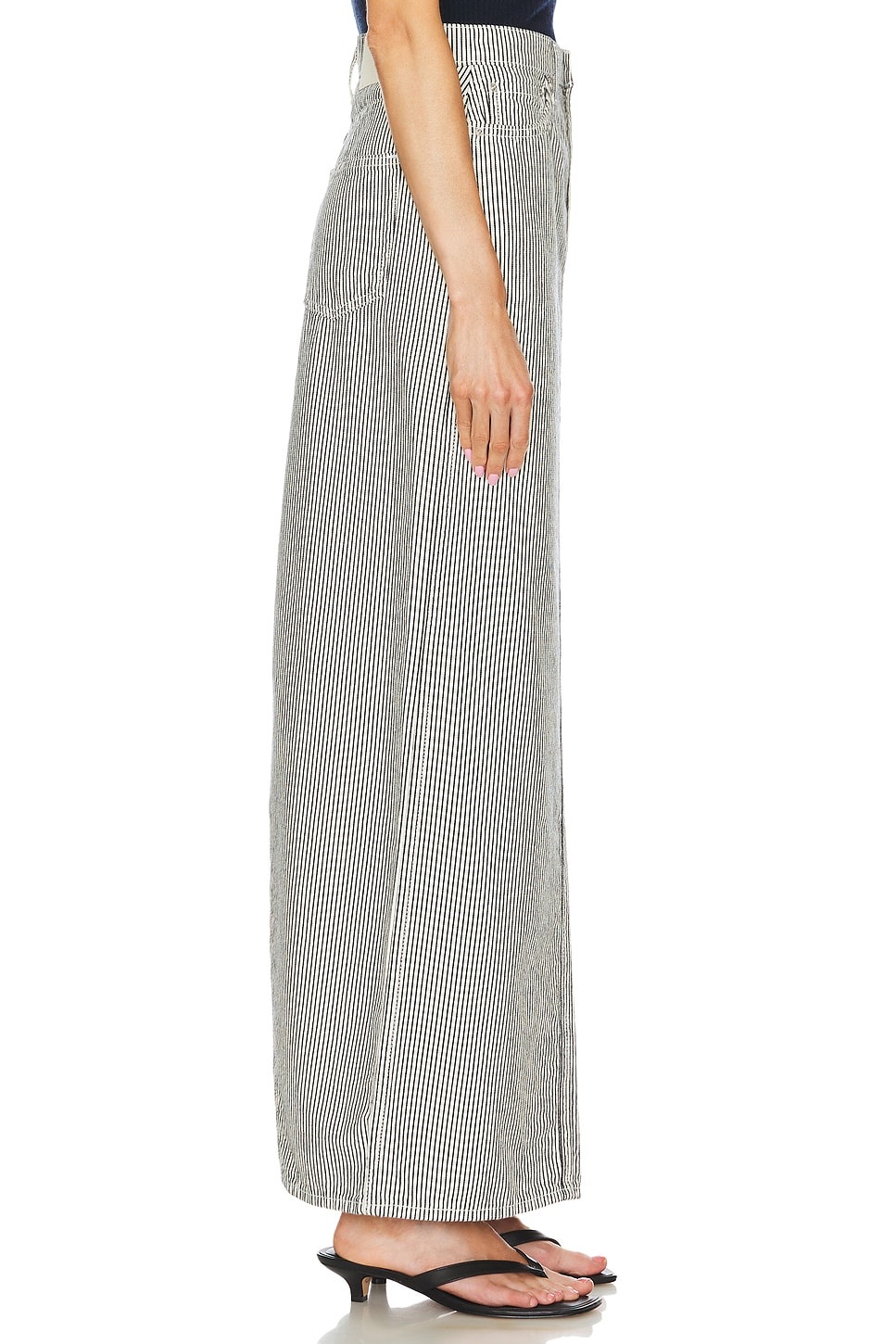 Amara Maxi Pencil Skirt With Back Slit - 3