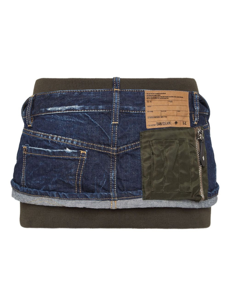 DSQUARED2 Hybrid mini skirt outlook