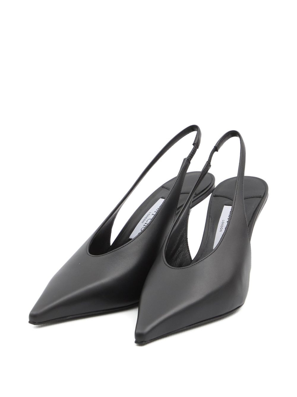 80mm Isa pointed-toe slingback pumps - 3