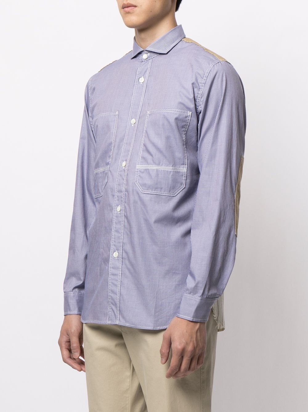 classic collar hybrid shirt - 4