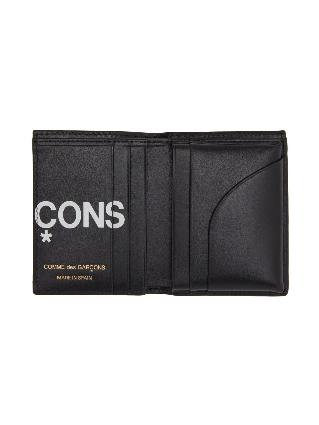 Black Huge Logo Card Holder - 3