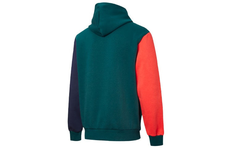 PUMA PUMA Winter Embroidered Logo Colorblock Fleece Lined Stay Warm Green 531276-88 outlook
