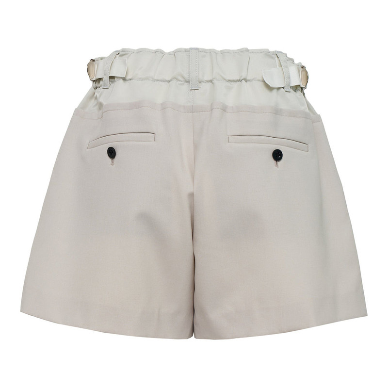 sacai Suiting Mix Shorts outlook