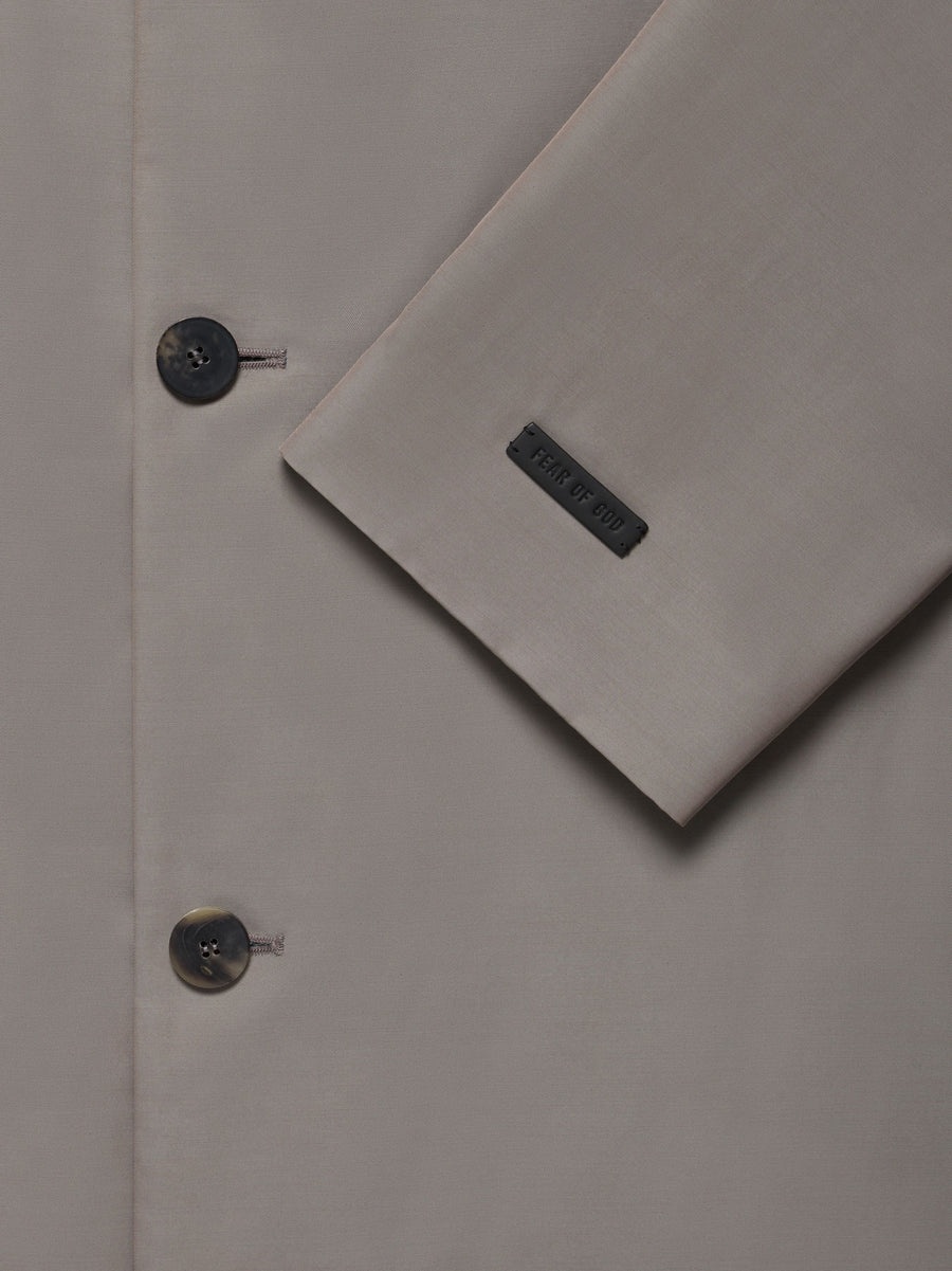 Wool Nylon Car Coat - 5