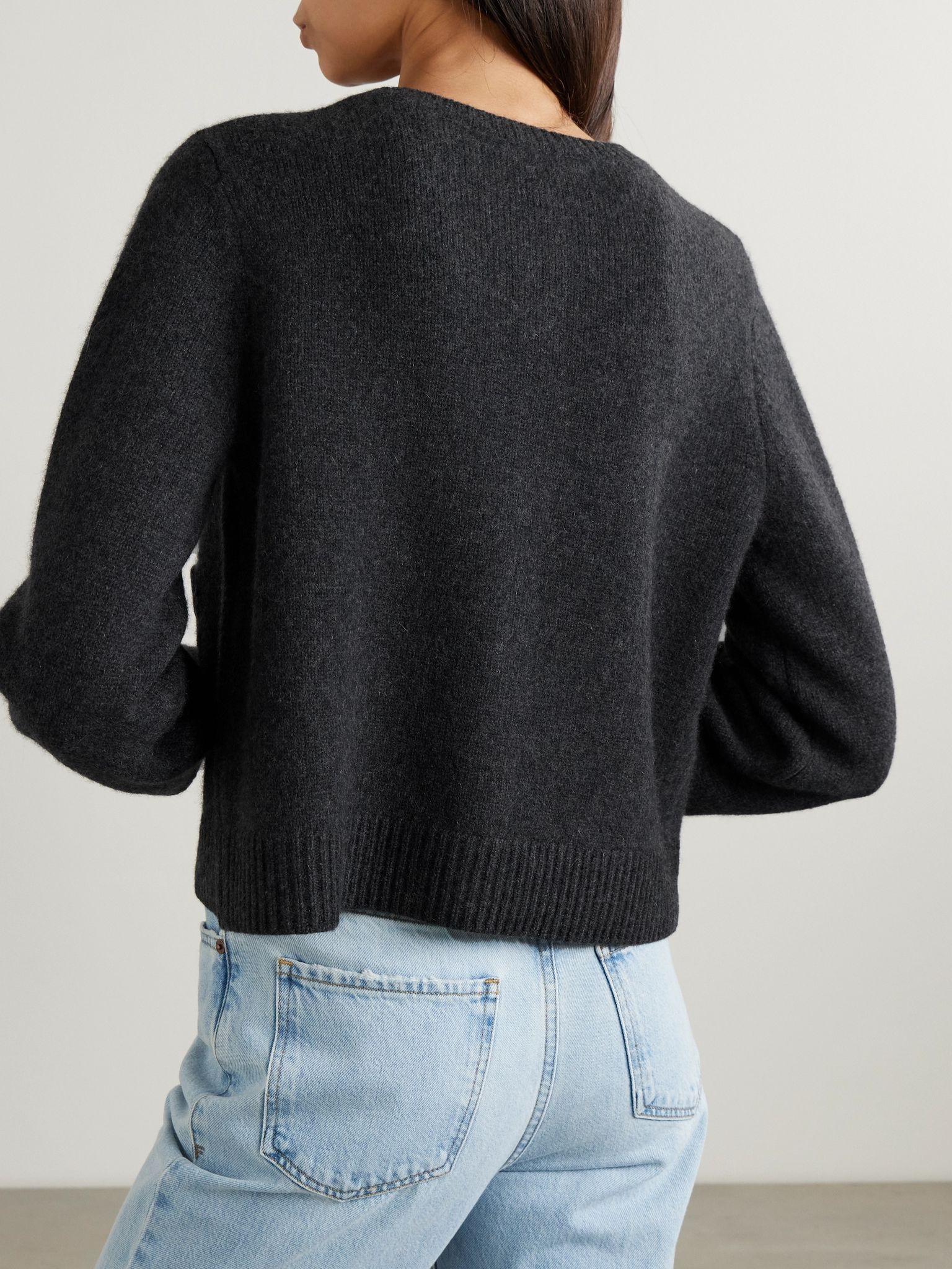 Rosanna cashmere cardigan Gray - 3