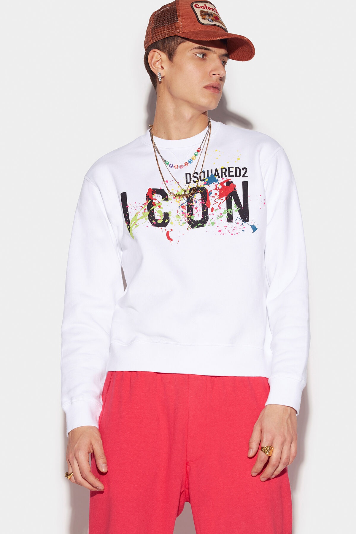 ICON SPLATTER SWEATSHIRT - 1