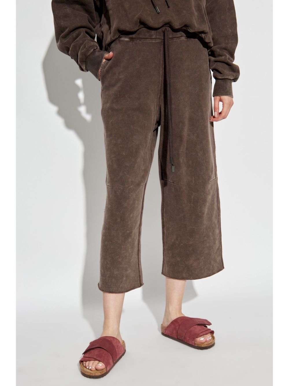 cotton flared trousers - 3