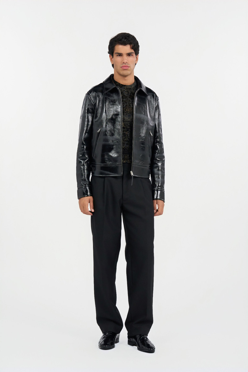 Roberto Cavalli Leather Jacket outlook