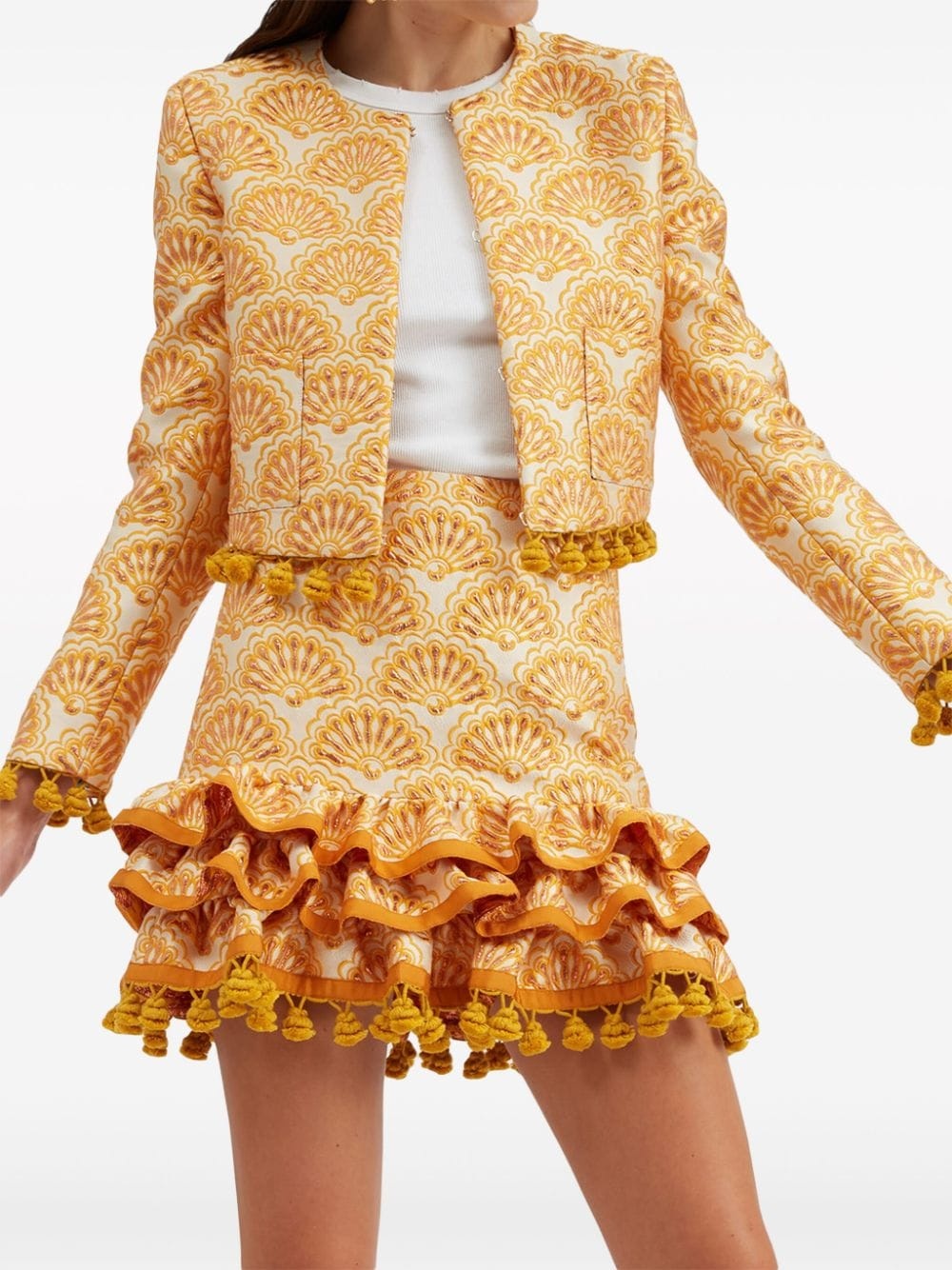 Bijoux matelassÃ© cropped jacket - 3