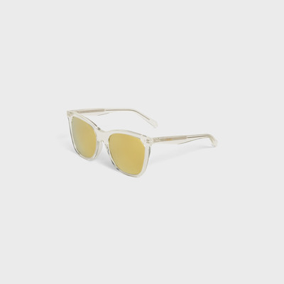 CELINE CAT EYE S134 SUNGLASSES IN ACETATE WITH MIRROR LENSES outlook