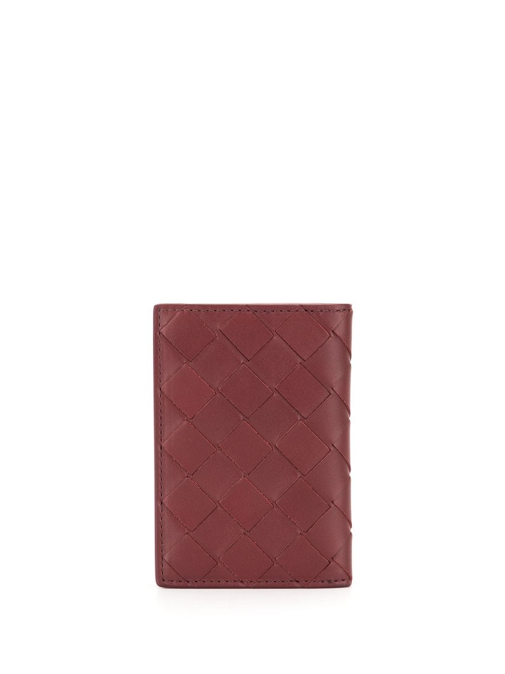 Intrecciato foldable cardholder - 2