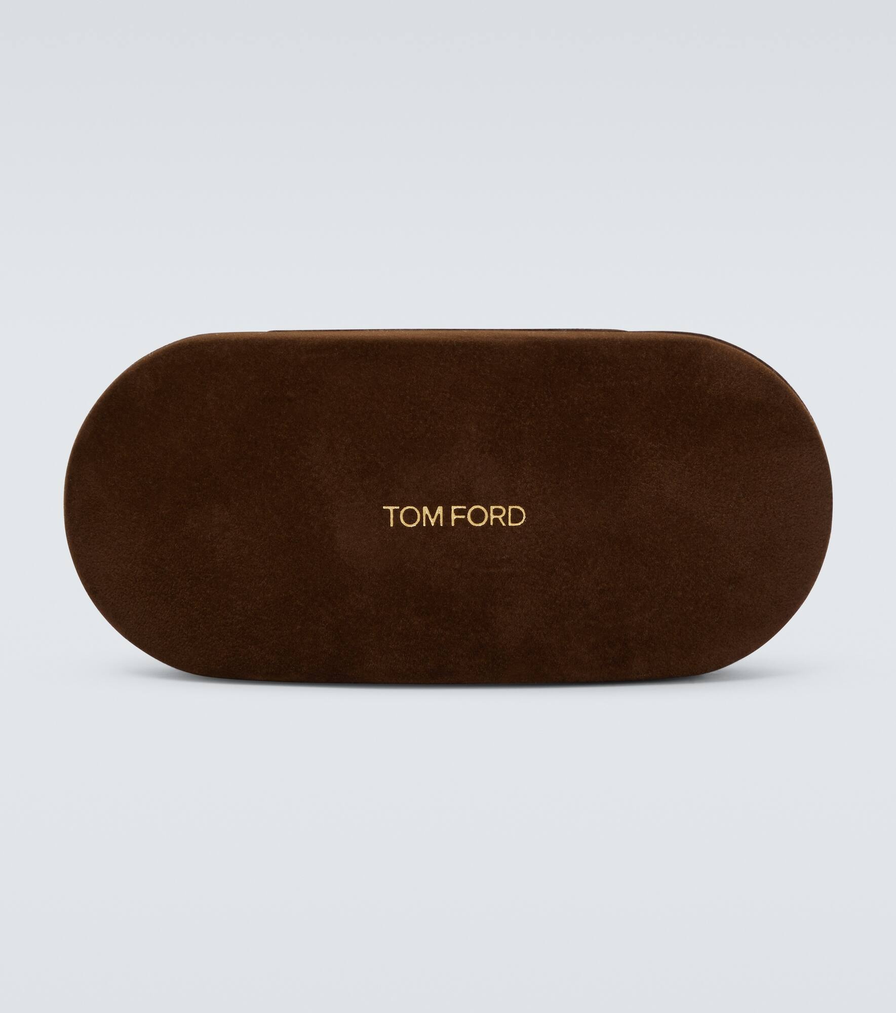 Barron logo square sunglasses - 5