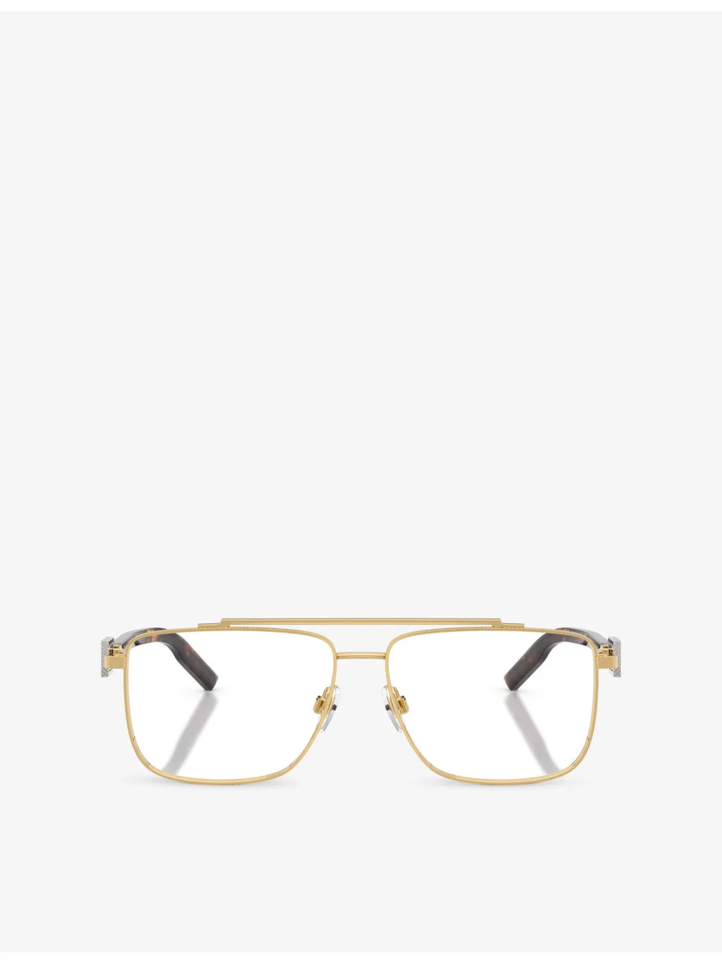 DG1368 Square-Frame Metal Eyeglasses - 1