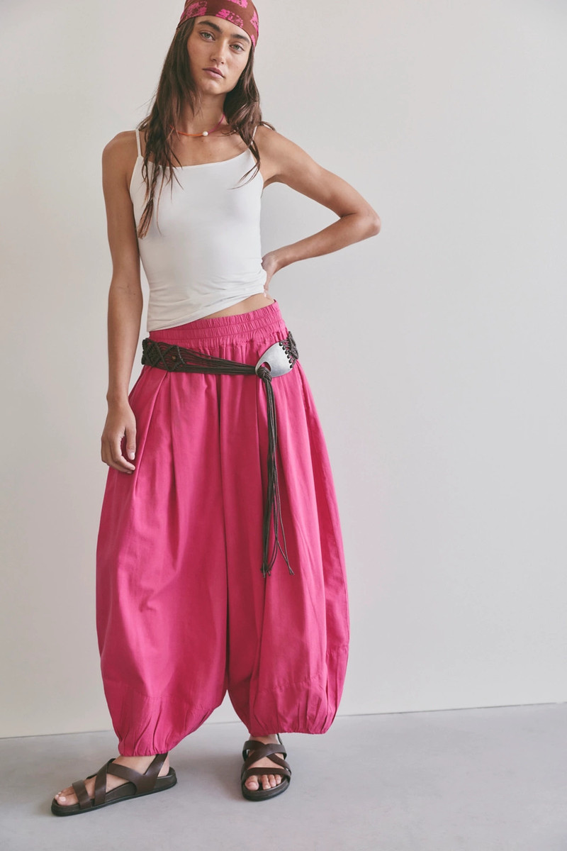 Moonflower Pull-On Balloon Pants 1