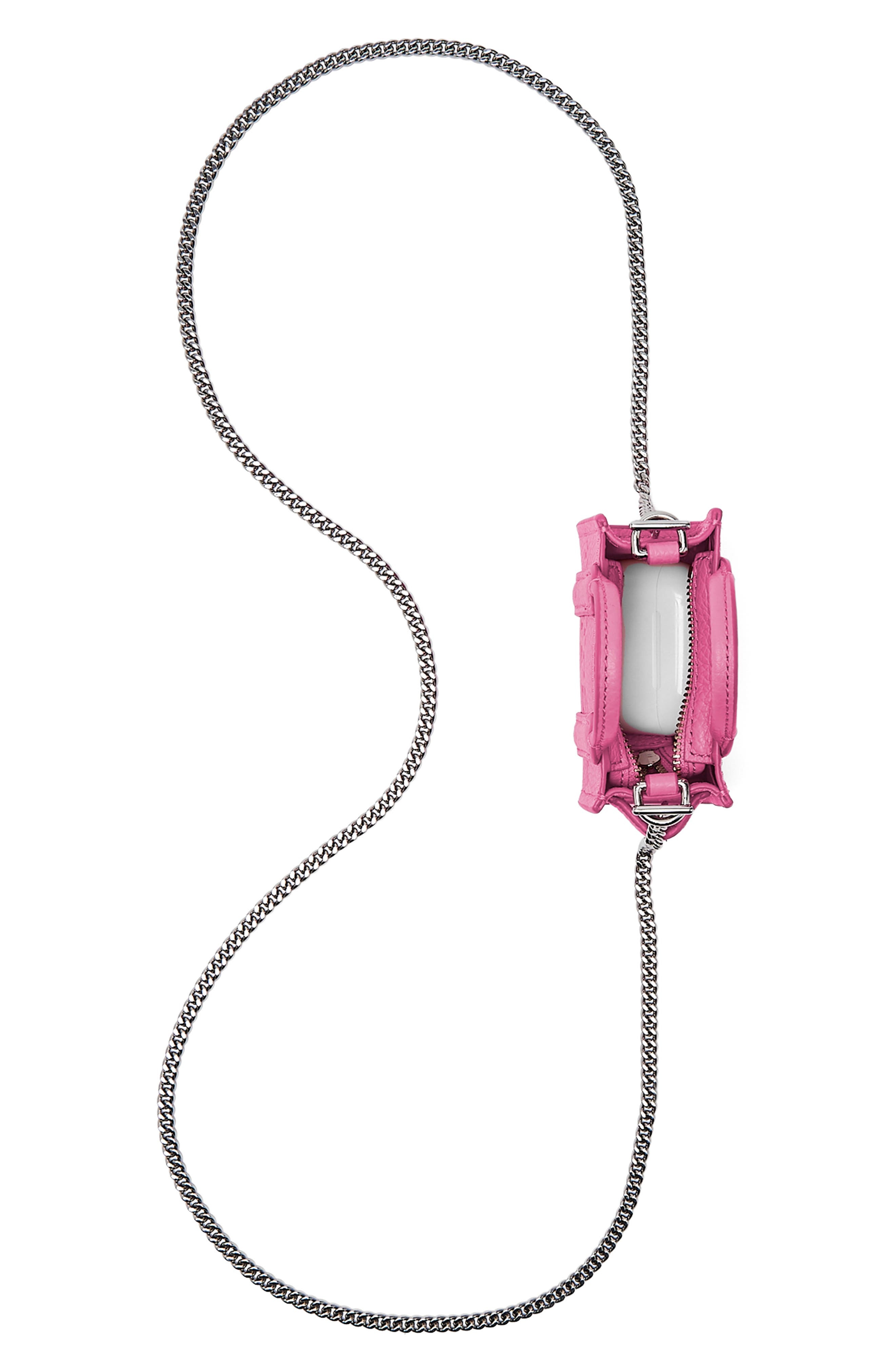 Marc Jacobs The Nano Tote Leather Crossbody Bag in Bow Pink at Nordstrom - 4