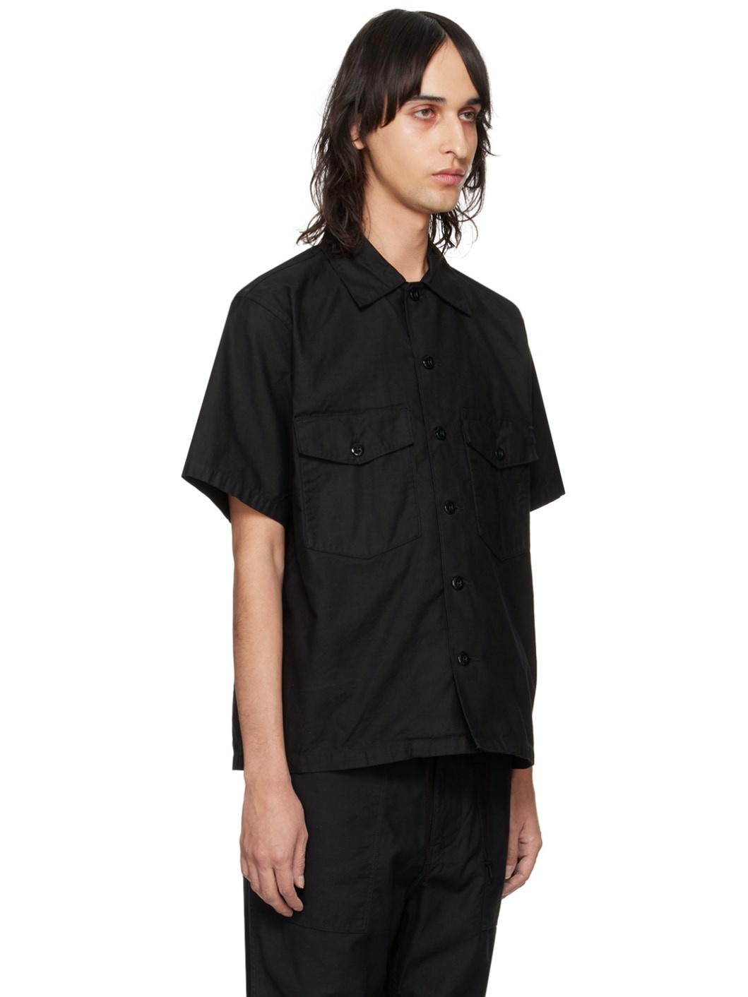 Black Fatigue Shirt - 2