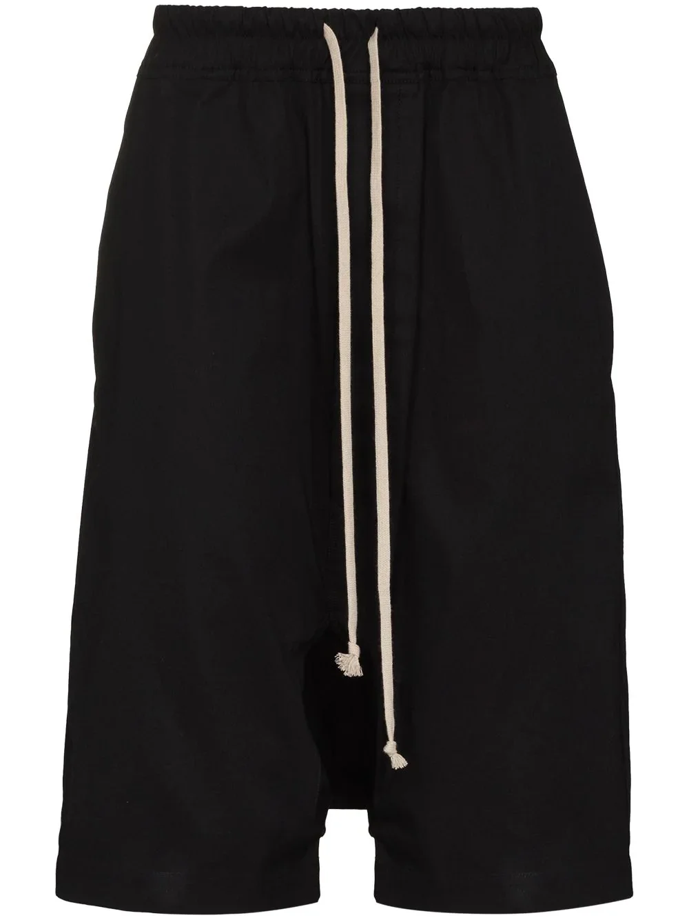 Pod drop-crotch track shorts - 1
