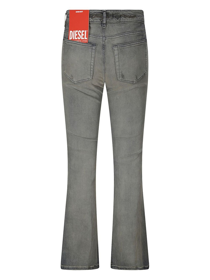 Diesel embroidered detailing bootcut jeans outlook