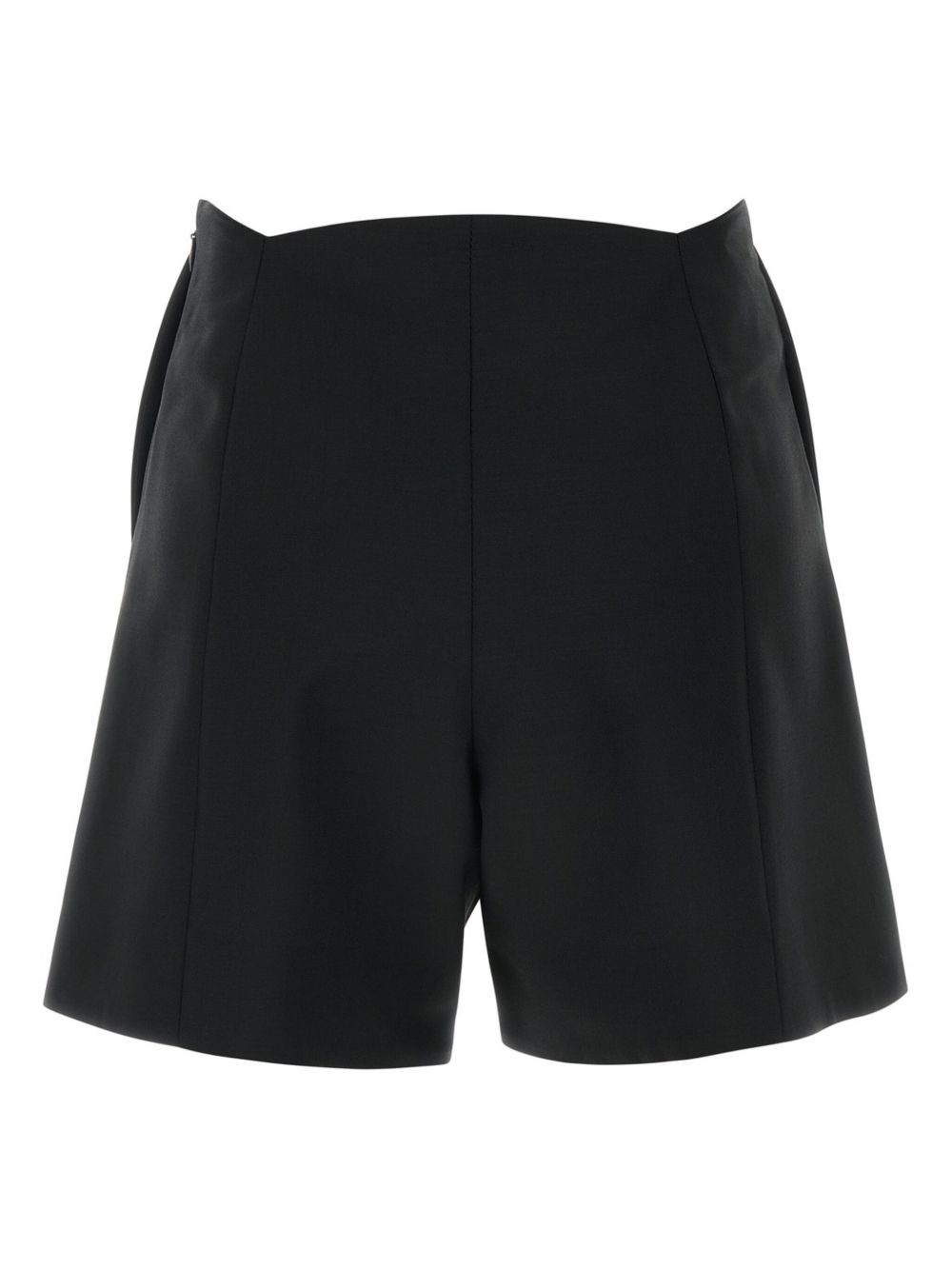 decorative-button shorts - 2