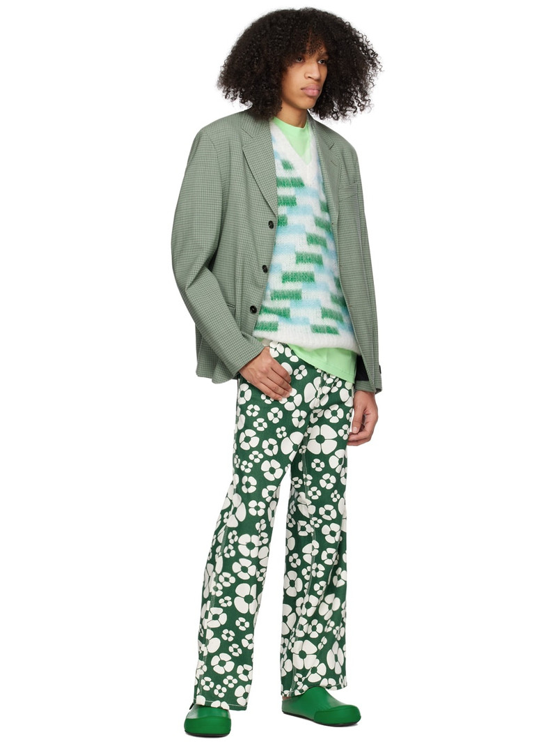 Marni Green Dada Sandals outlook
