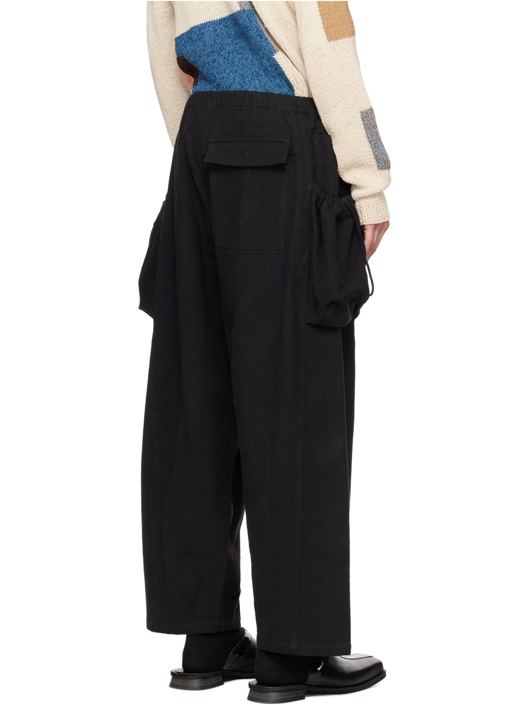 Black Salt Cargo Pants - 3