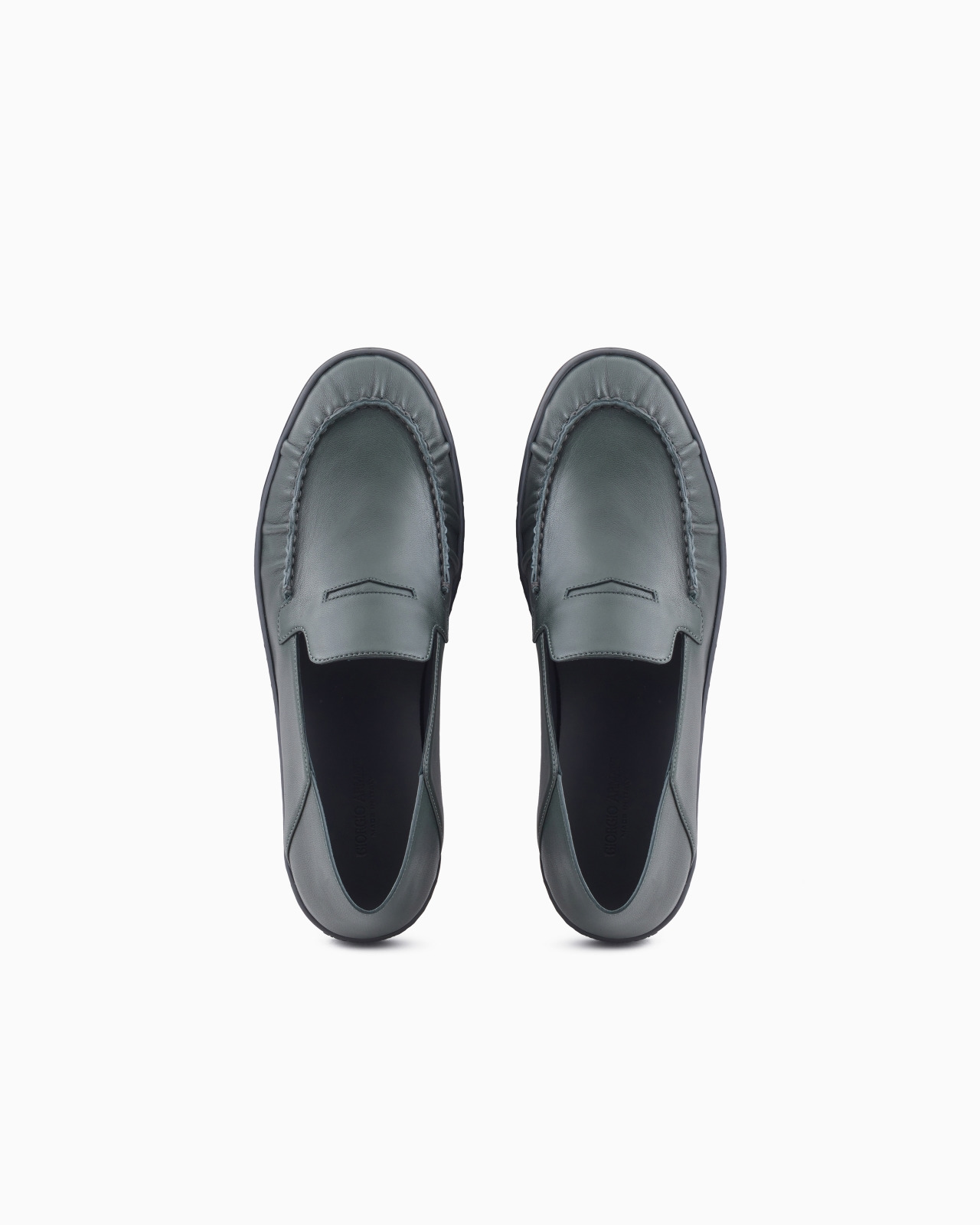 NAPPA-LEATHER SLIP-ONS - 3