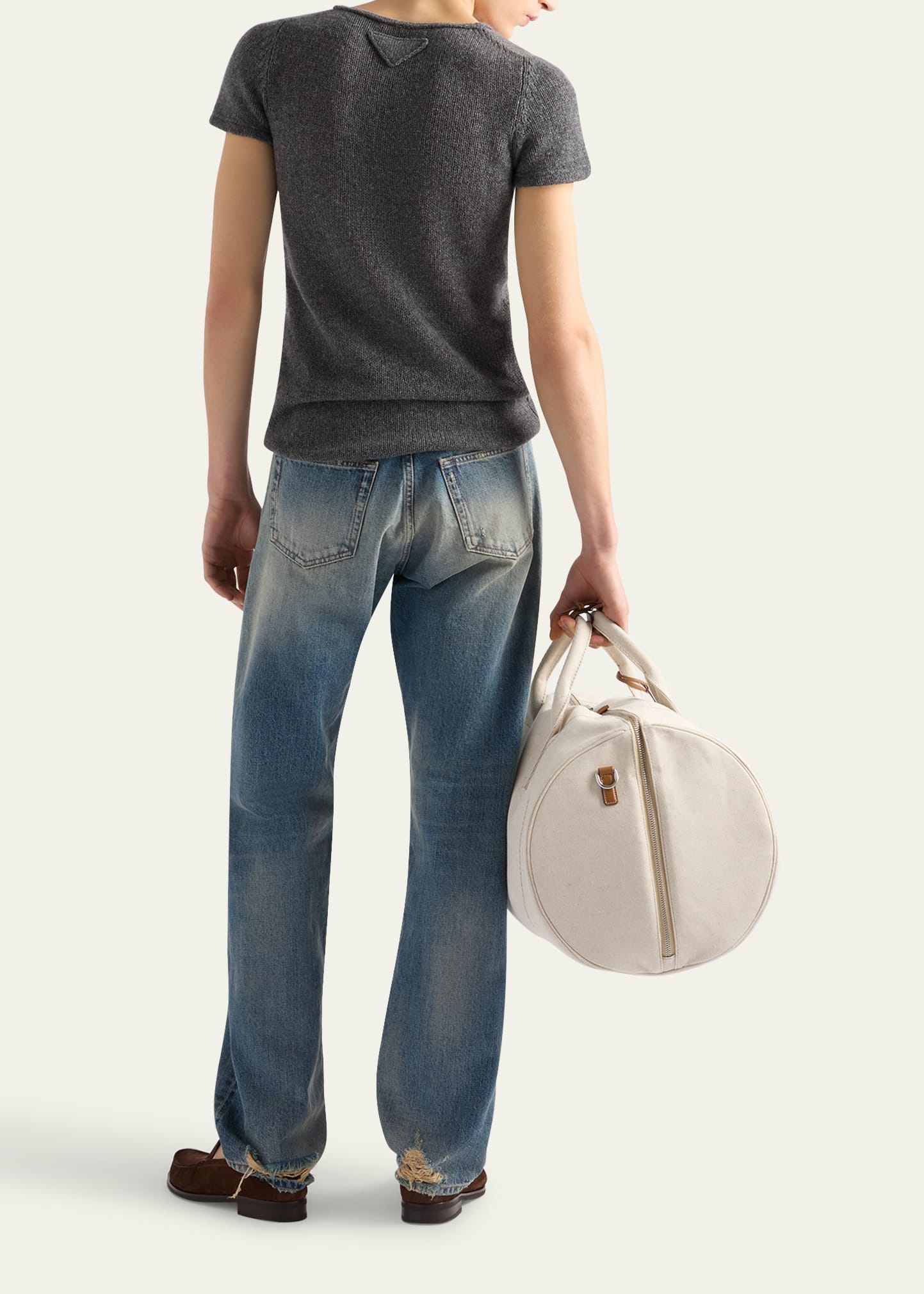 Men's Distressed Denim Pants - 3
