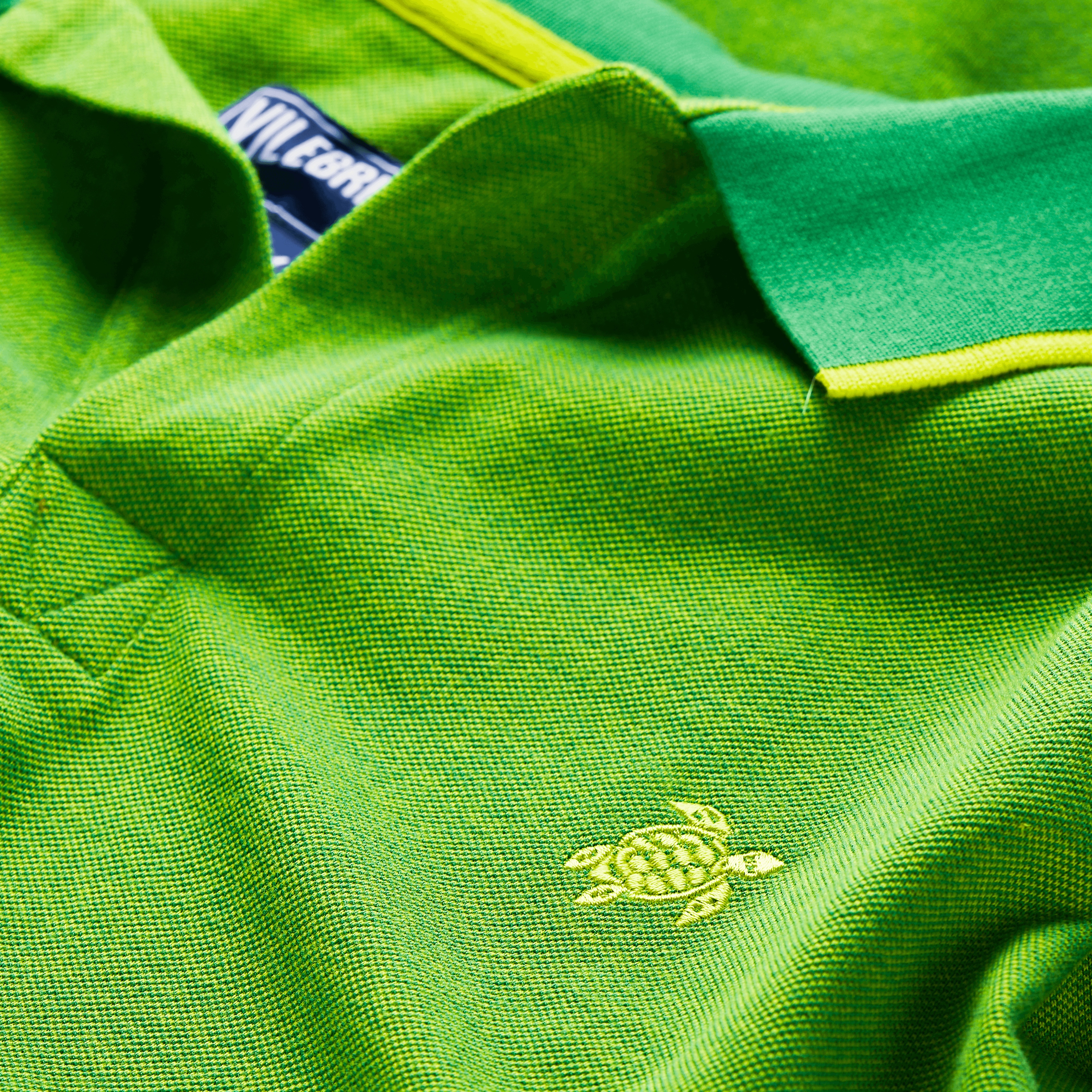 Men Cotton Polo Solid - 5