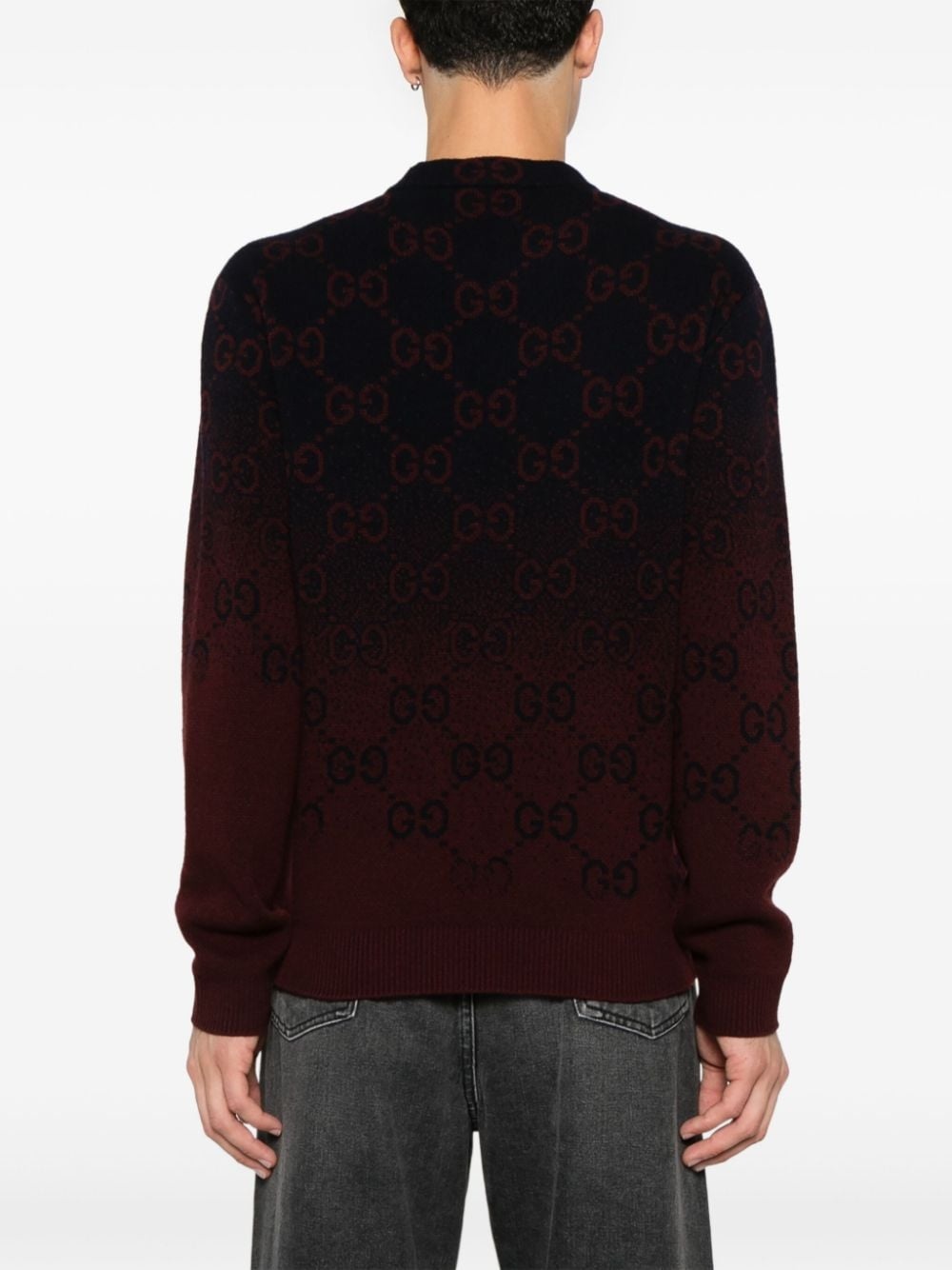GG degradé-jacquard sweater - 4