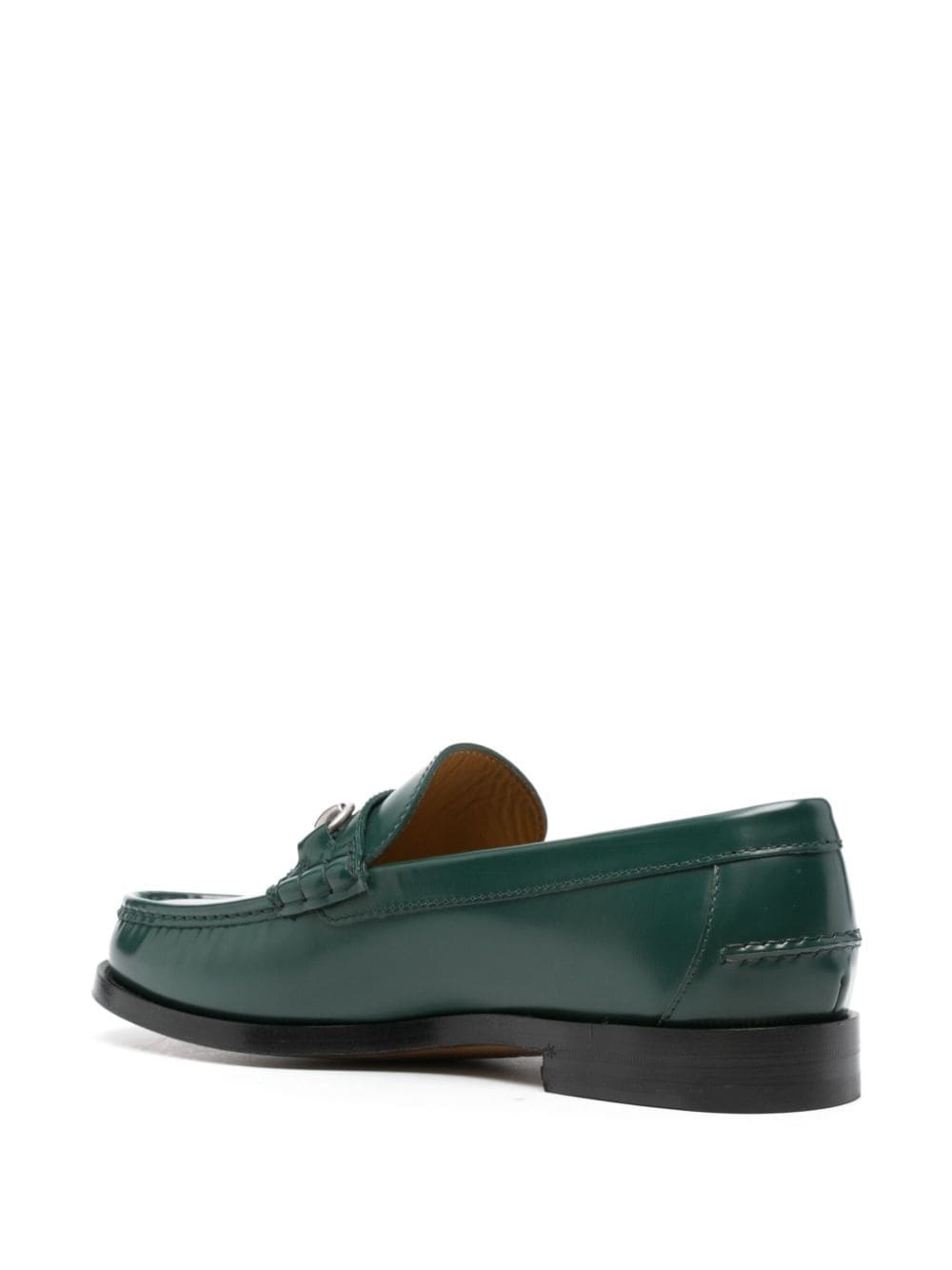 Horsebit-detail leather loafers - 3
