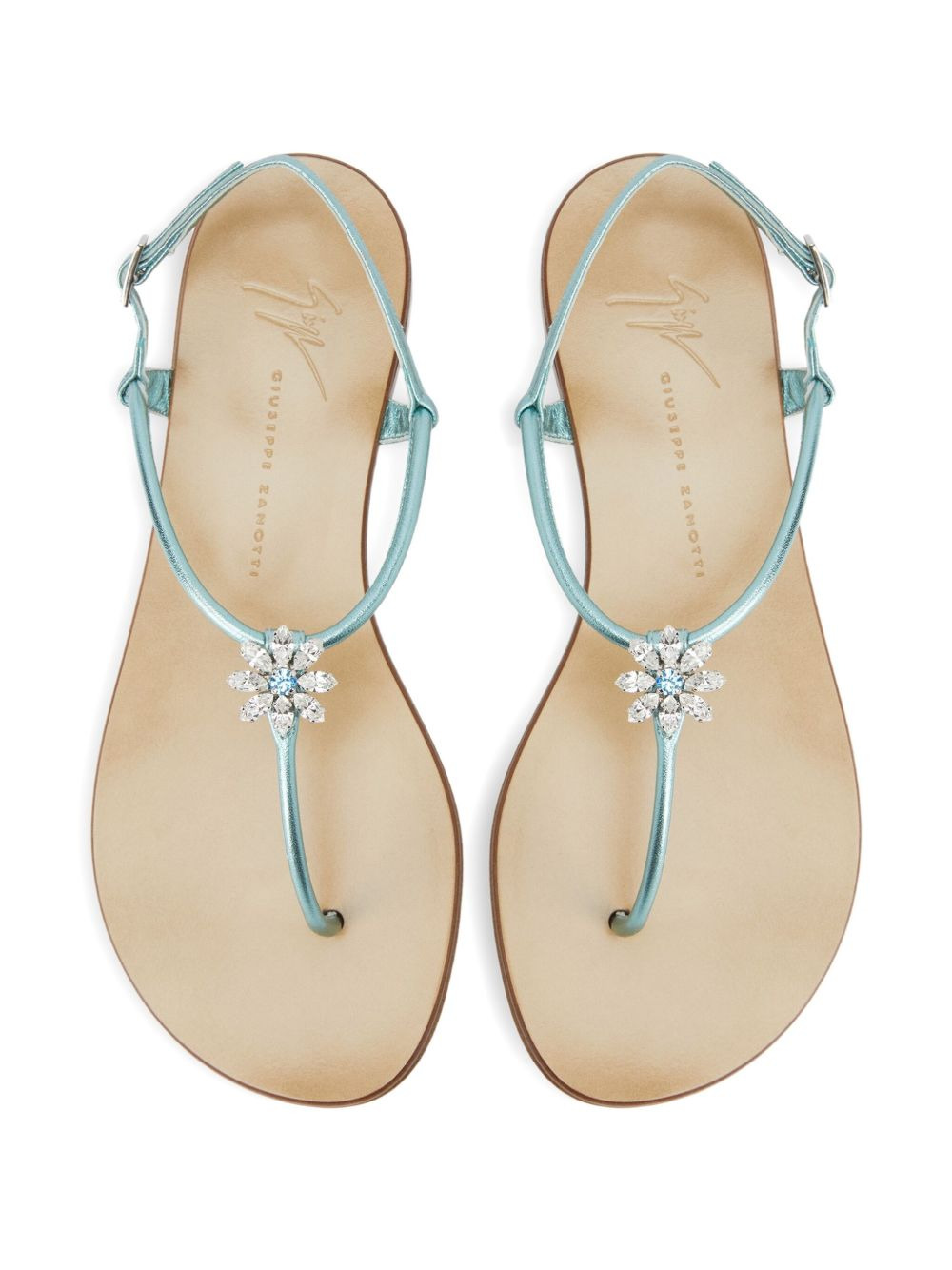 Geltrude crystal-embellished sandals - 3
