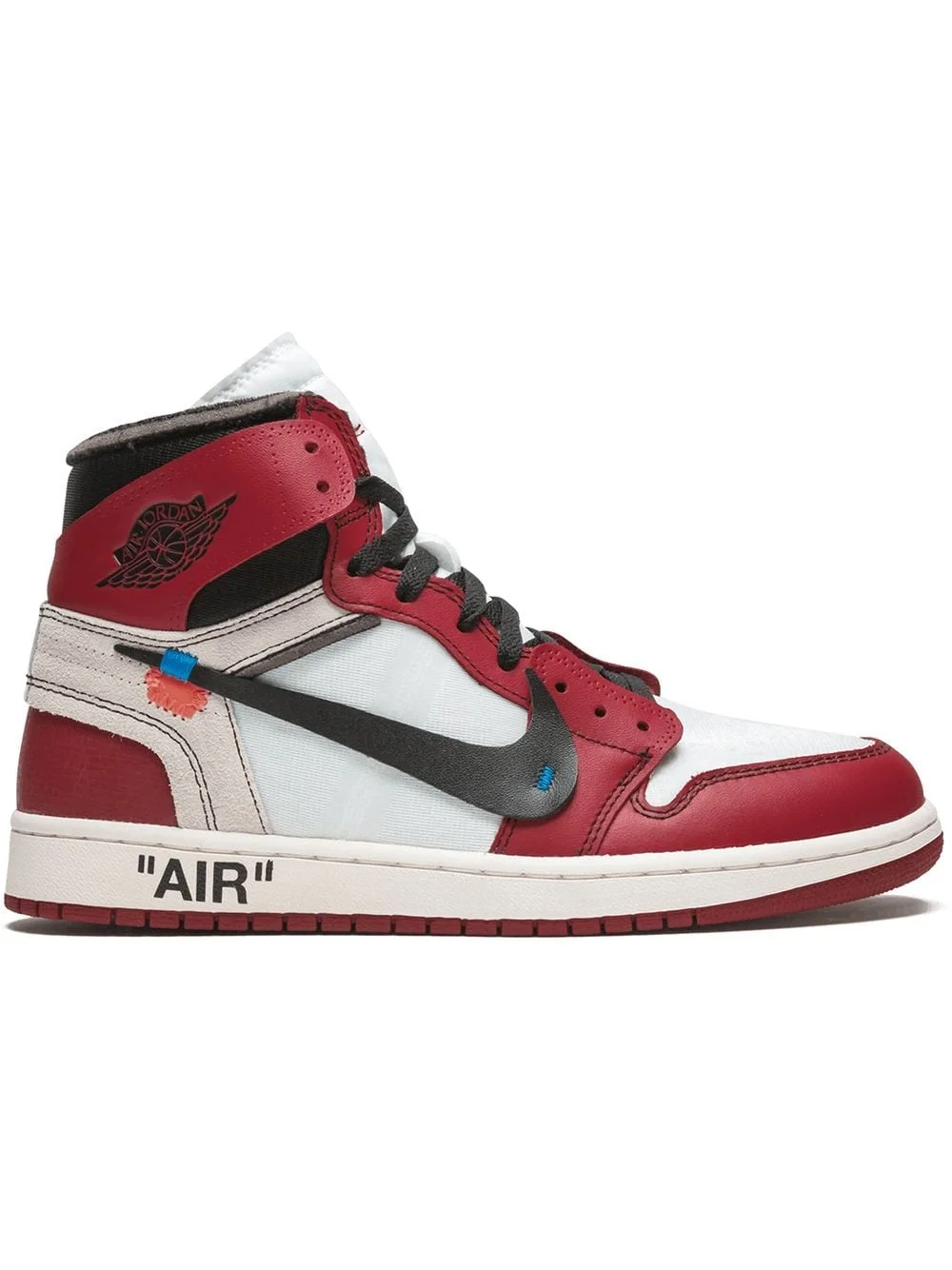 x Off-White The 10: Air Jordan 1 "Chicago" sneakers - 1