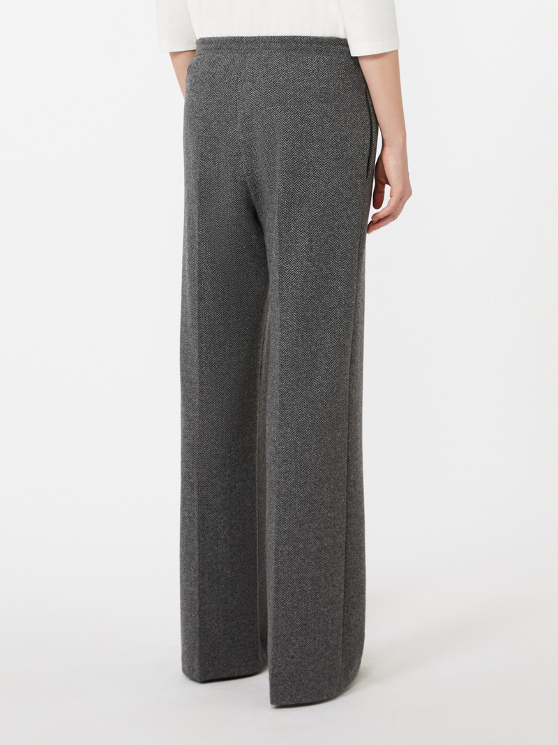 ZELMA Jacquard jersey trousers 4