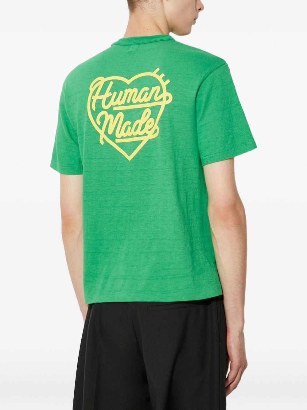 logo-print T-shirt - 3