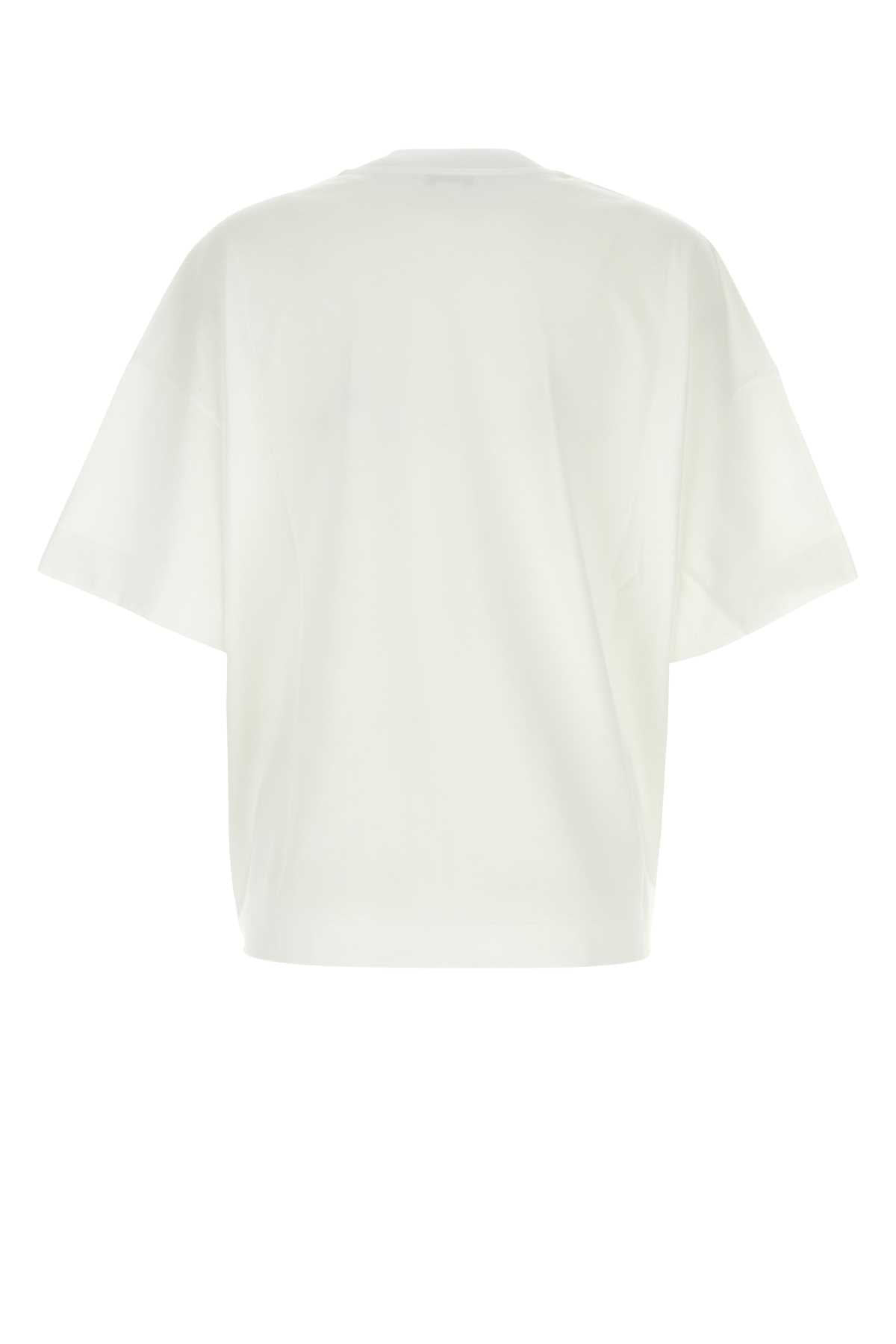 Alexander Mcqueen Women White Cotton Oversize T-Shirt - 2