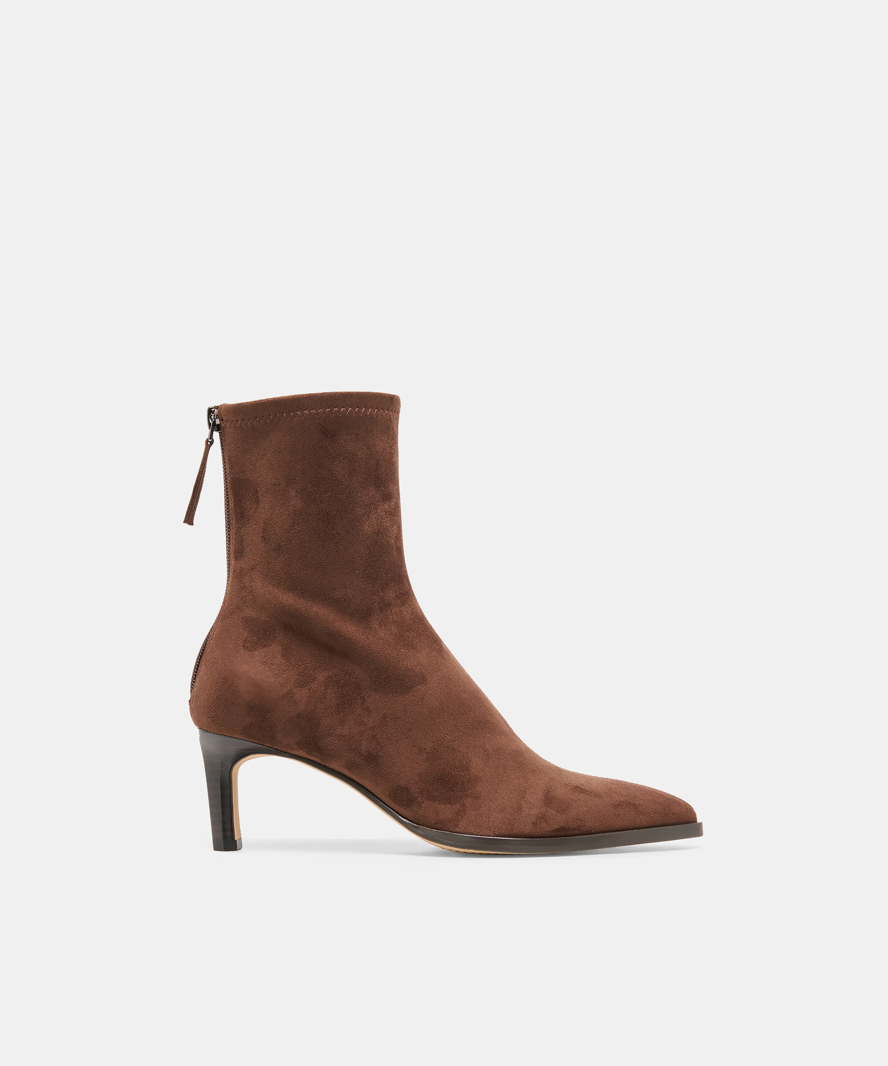 ALICEN BOOTIES DK BROWN STELLA SUEDE - 1
