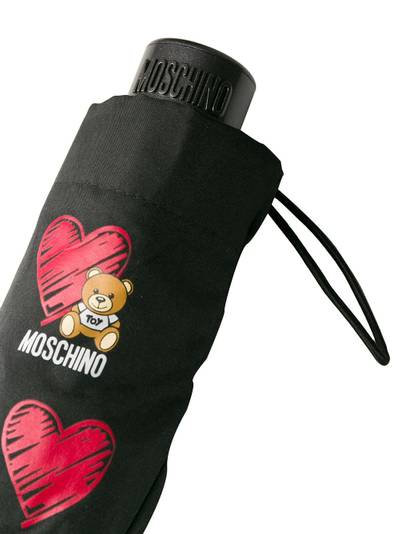 Moschino heart pattern umbrella outlook